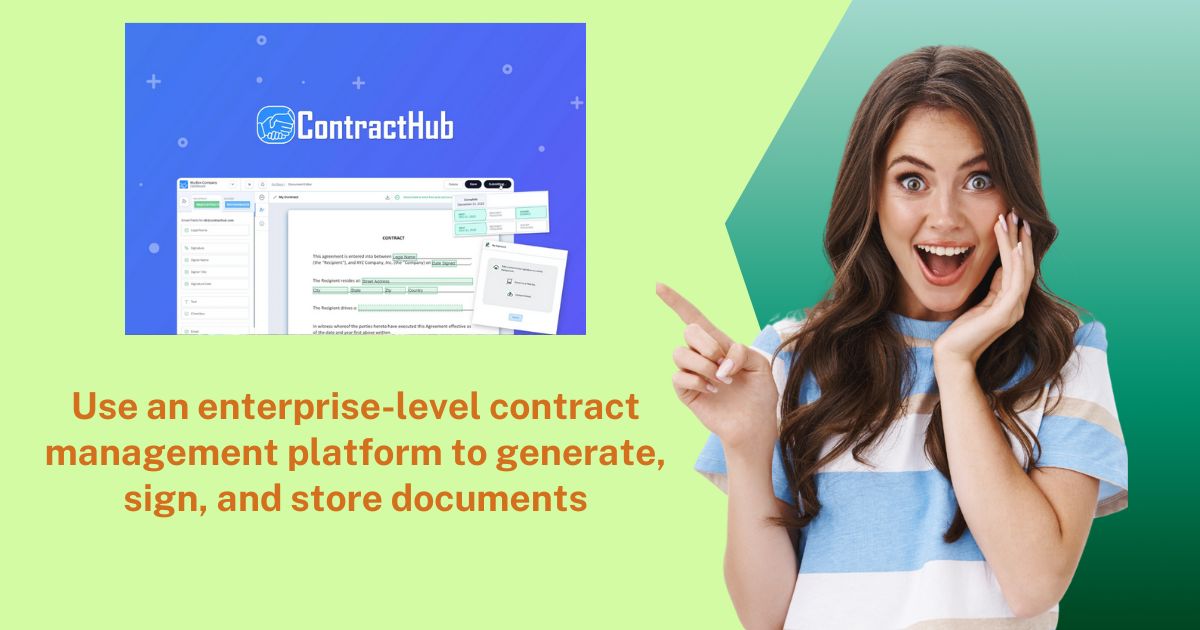 ContractHub Appsumo Lifetime Deal